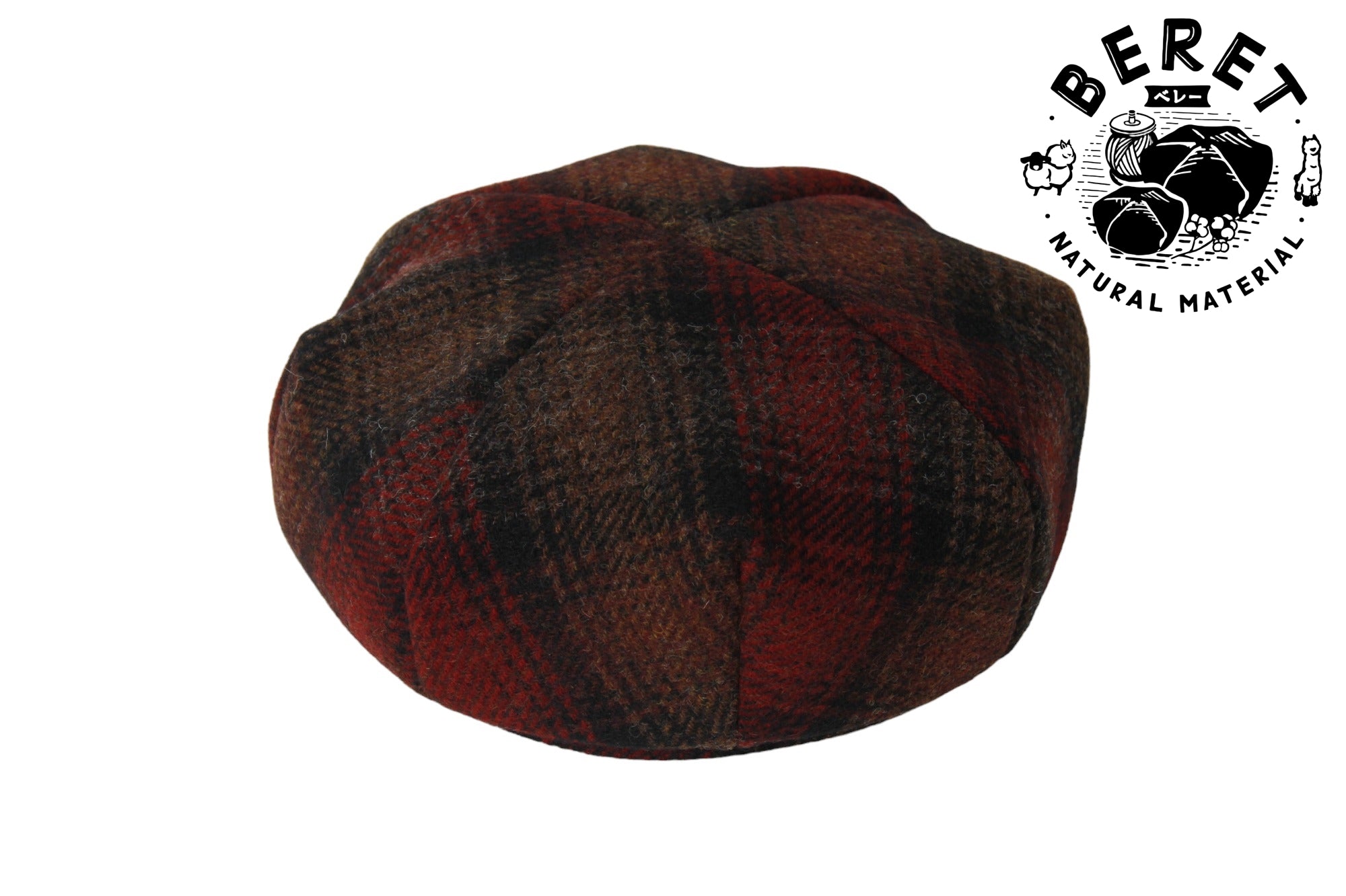 個人配送OK ポエジダム BOW BERET IN RED ボウベレー ベレー帽 レッド